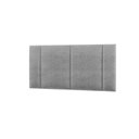 Ver imagem 2 de Cabeceira Cama Box Estofada Casal 1,40 Linho Cinza com LED