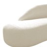 Kit Divã Luna 140cm Lado Esquerdo e 02 Poltronas Base de Ferro Dourado Linho - 14