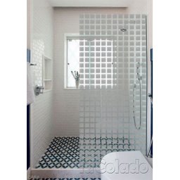 Adesivo Jateado para vidros Quadrado 1,22m - 1,22 x 4,00m - 1