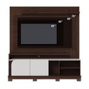 Ver imagem 3 de Home Theater 2 Portas para TV'S até 75" Jurerê - Nogueira Real/Off White Matte