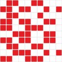 Ver imagem 4 de Adesivo Destacável Pastilha Mix Branco e Vermelho - 20 x 20cm - 18 unidades.