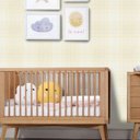 Ver imagem 1 de Papel de Parede Xadrez Soft - Várias Cores - Amarelo Claro