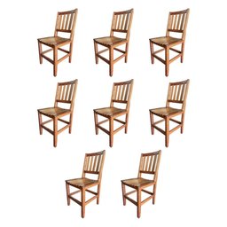 Kit com 8 Cadeiras Madeira Maciça Confort para Restaurantes Malbec - 1