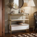 Branco/Cedro/Dourado