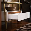 Ver imagem 3 de Aparador Industrial Hall de Entrada 1 Gaveta Thor Rede Móveis