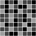 Ver imagem 2 de Adesivo Destacável Pastilha Mix Preto - 10 x 10cm - 90 unidades