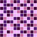 Ver imagem 3 de Adesivo Destacável Pastilha Mix Roxo - 10 x 10cm - 90 unidades