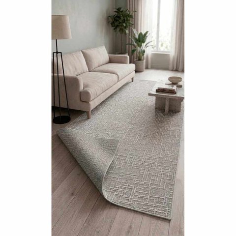 Tapete Aura Pratik 2,50 x 2,80 Prata Niazitex