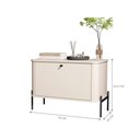 Ver imagem 3 de Mesa de Cabeceira Bancroft Off White Preto