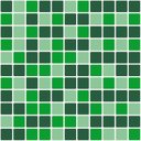 Ver imagem 2 de Adesivo Destacável Pastilha Mix Verde - 20 x 20cm - 18 unidades.