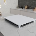 Ver imagem 3 de Tampa para Cooktop Brastemp 5 Bocas Bdd75ae 73 X 46 Cm Branco Laca