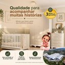 Ver mais imagens de Quarto de Bebê Completo com Berço Americano 3 em 1 p/Colchão 130x70cm Flor Multimóveis MP4938