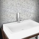Ver imagem 2 de Papel de Parede Granito Branco Dallas - 0,58 x 3,00m - Rolo