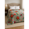 Cobertor Soft Estampa Floral Cor Dominante:cinza Claro - 1