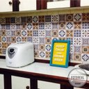 Ver imagem 4 de Papel de Parede Azulejo Barcelona - 0,58 x 3,00m - Rolo