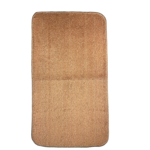 Capacho Belga Madrid 40x70 100%algodão - Caramelo