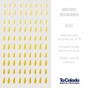 Ver imagem 3 de Adesivo Destacável Folhas - Amarelo