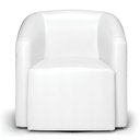 Ver imagem 4 de Poltrona Decorativa Base Giratória Kit 2 Stella Max Sintético Pu D03 - D’Rossi