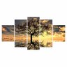 Quadro Decorativo 115x60cm Sala Quarto Arvore da Vida por do Sol - 1