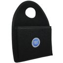 Ver imagem 2 de Lixeira Lixinho Automotiva Carro Carpete Logo Bordado para Câmbio Preto