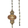Lustre de Mosaico Turco Autêntico Cores Fantasticos 25 cm Diametro Mosaico – YYTK4500347 - 2