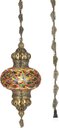 Ver imagem 2 de Lustre de Mosaico Turco Autêntico Cores Fantasticos 25 cm Diametro Mosaico – YYTK4500347