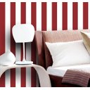 Ver imagem 2 de Papel de Parede Listras Fortes Classic - Vermelho