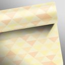 Ver imagem 3 de Papel de Parede Triângulo Mix - Laranja