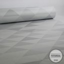 Ver imagem 3 de Papel de Parede Triângulo Mix - Cinza