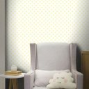 Ver imagem 1 de Papel de Parede Poá Soft - Amarelo Claro