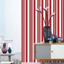 Ver imagem 1 de Papel de Parede Listras Rápidas Soft - Vermelho