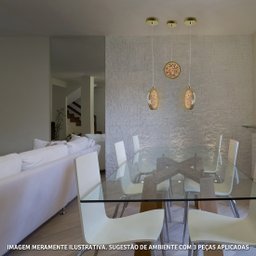 Pendente Dourado Urano Cristal Lavabo Sala Quarto Cabeceira - 4