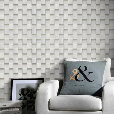Papel de Parede Pedra Mosaico Paris - 0,58 x 3,00m - Rolo