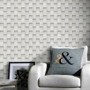 Ver imagem 1 de Papel de Parede Pedra Mosaico Paris - 0,58 x 3,00m - Rolo