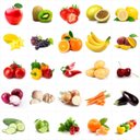 Ver imagem 3 de Adesivo Destacável Azulejo Frutas e Verduras - 10 x 10cm - 90 unidades