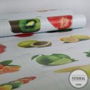 Ver imagem 4 de Adesivo Destacável Azulejo Frutas e Verduras - 10 x 10cm - 90 unidades