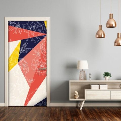 Adesivo para Porta Floral - 0,90 x 2,10m