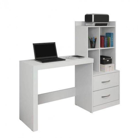 Escrivaninha com Estante 2 Gavetas Alana Jcm Móveis