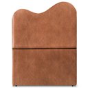 Ver imagem 1 de Cabeceira Solteiro 100 Cm Selena com Frame Corino Camel Artte