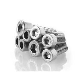 Parafuso Allen Cabeça Cilíndrica M8x25 Inox 10 Peças - 1