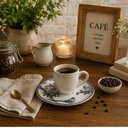 Ver imagem 2 de Xícara para Café com Pires Bio Rouxinol 120ml Porto Brasil C