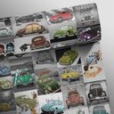 Ver imagem 3 de Papel de Parede Fusca Vintage - 0,58 x 3,00m - Rolo