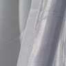 Cortina Corta Luz Tecido Brilho Liso Bella Janela 260x230 cm Branco - 4