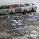 Ver imagem 2 de Papel de Parede Paris Vintage - 0,58 x 3,00m - Rolo