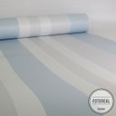 Ver imagem 2 de Papel de Parede Listras Médias Clear - Azul e Cinza Claro