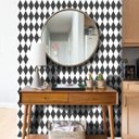 Ver imagem 2 de Papel de Parede Losango Color - Grafite