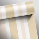 Ver imagem 2 de Papel de Parede Listras Médias Clear - Marrom Claro