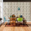 Ver imagem 1 de Papel de Parede Madeira Cubos - 0,58 x 3,00m - Rolo