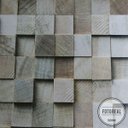 Ver imagem 4 de Papel de Parede Madeira Cubos - 0,58 x 3,00m - Rolo