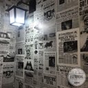 Ver imagem 4 de Papel de Parede Jornal Vintage - 0,58 x 3,00m - Rolo